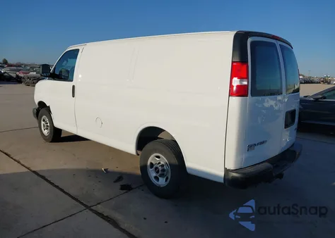 2024 GMC Savana Cargo Rwd 2500 Regular Wheelbase Work Van from USA, damaged, VIN 1GTW7AFP1R1102284